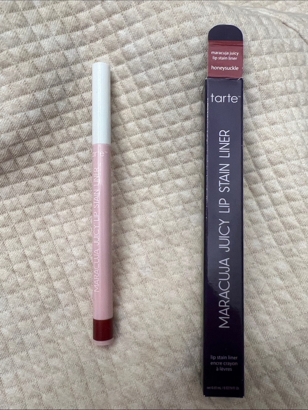 Tarte Maracuja Juicy Lip Stain Liner in Honeysuckle